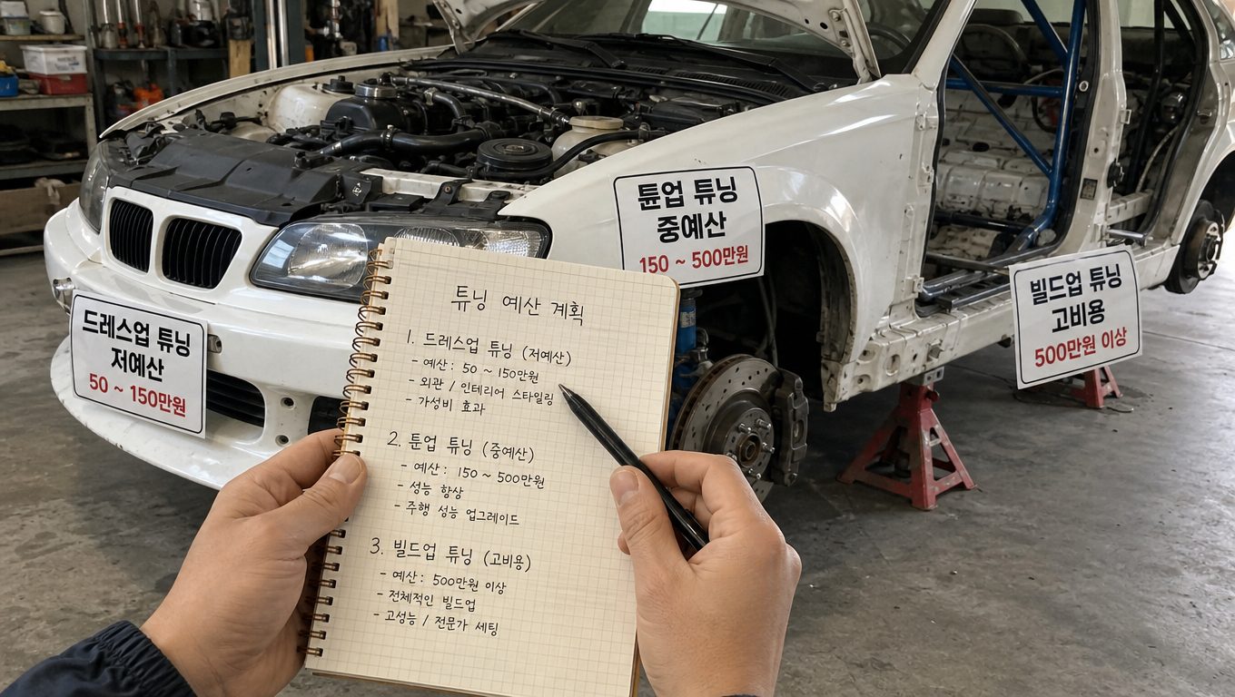 차량 튜닝 종류를 목적과 예산에 맞춰 선택하는 방법